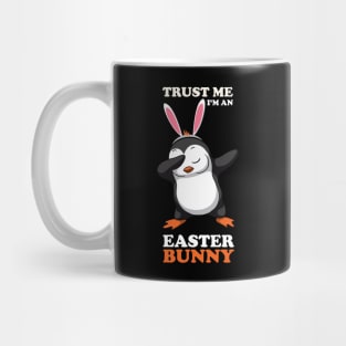 EASTER BUNNY DABBING - EASTER PENGUIN Mug